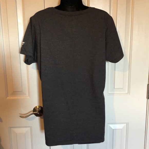 NWOT 🏈 NEW ENGLAND PATRIOTS GRAY SUPER BOWL CHAMPS COTTON BLEND TSHIRT Womens XL - Picture 3 of 7